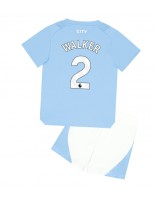 Manchester City Kyle Walker #2 Domácí dres pro děti 2023-24 Krátký Rukáv (+ trenýrky)